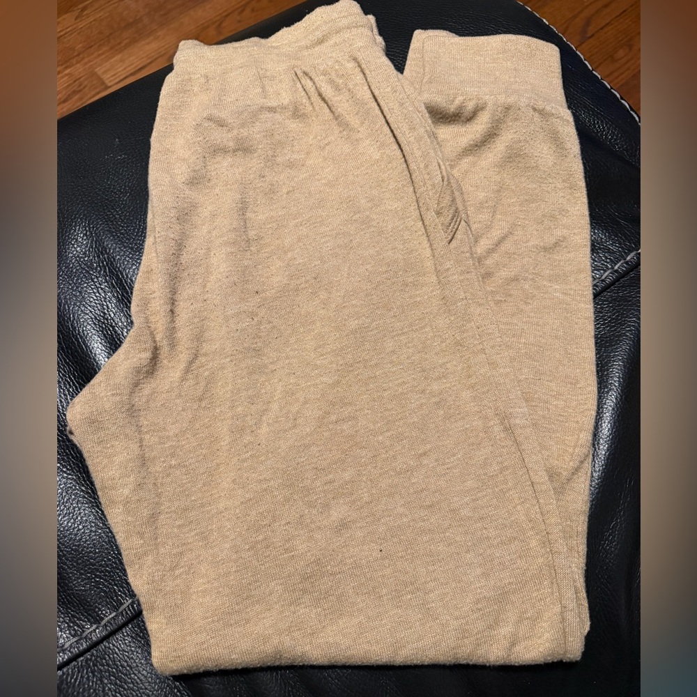 Gap Softest Camel Heather Joggers